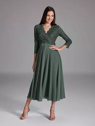 SWING | Robe de soirée
Marque : SWING
Couleur : vert
Catégories : Mode,Femme

Longueur des manches : Manches 3/4
Encolure : Col en V
Matière : Polyester / Polyamide,Chiffon,Dentelle
Motif : Uni
Coupe (vêtement d'extérieur) : Slim
Style & Occasion : Occasion
 | 